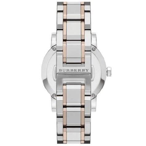 Burberry The City Ladies Two Tone Crystal Watch BU9127